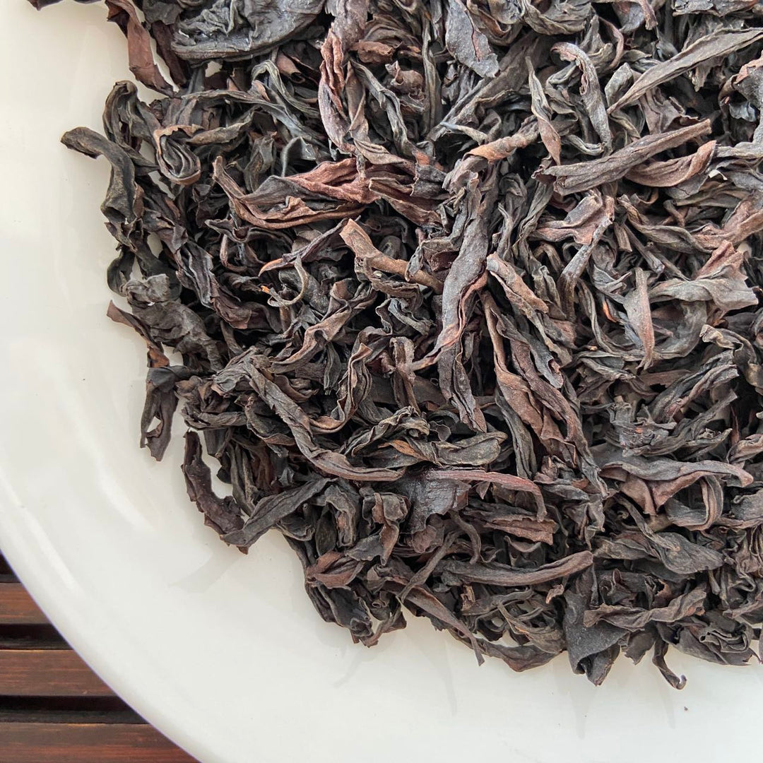 Spring "Tie Luo Han" (TieLuoHan, Mislabeled as DaHongPao) Medium-Heavy Roasted A++++ Grade Wuyi Yancha, Rock / Cliff Oolong Tea