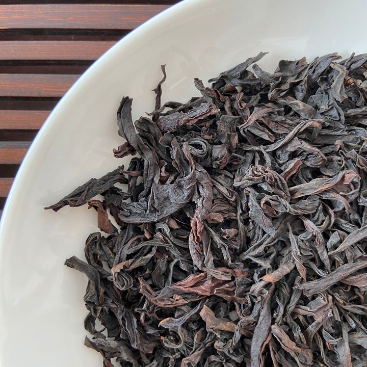 Spring "Tie Luo Han" (TieLuoHan, Mislabeled as DaHongPao) Medium-Heavy Roasted A++++ Grade Wuyi Yancha, Rock / Cliff Oolong Tea