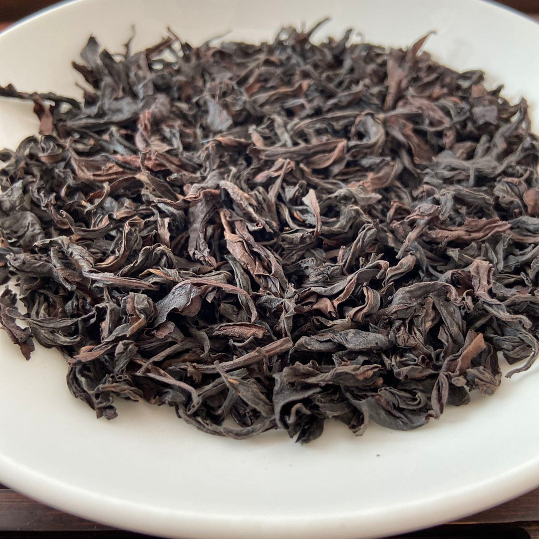 Spring "Tie Luo Han" (TieLuoHan, Mislabeled as DaHongPao) Medium-Heavy Roasted A++++ Grade Wuyi Yancha, Rock / Cliff Oolong Tea