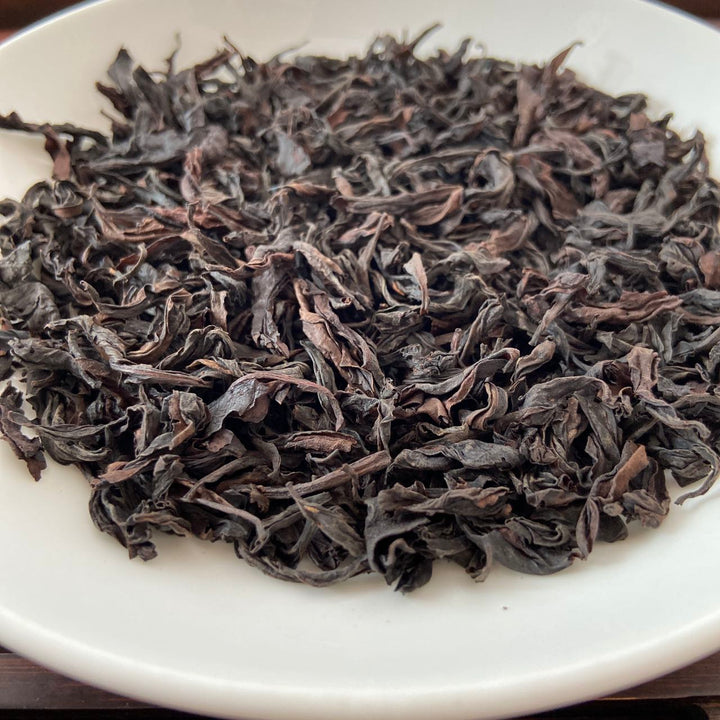 Spring "Tie Luo Han" (TieLuoHan, Mislabeled as DaHongPao) Medium-Heavy Roasted A++++ Grade Wuyi Yancha, Rock / Cliff Oolong Tea