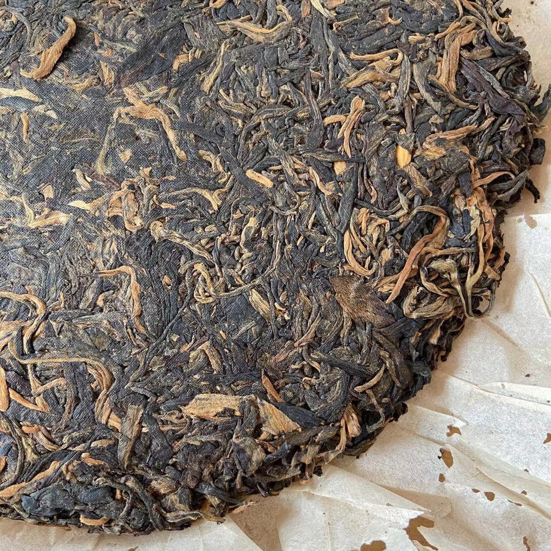 2004 LiMing "Ban Zhang - Gu Qiao Mu" (Banzhang - Ancient Arbor Tree) Cake 357g Puerh Raw Tea Sheng Cha