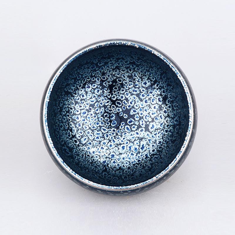 Black Glaze Jian Zhan Tenmoku Tea Cup