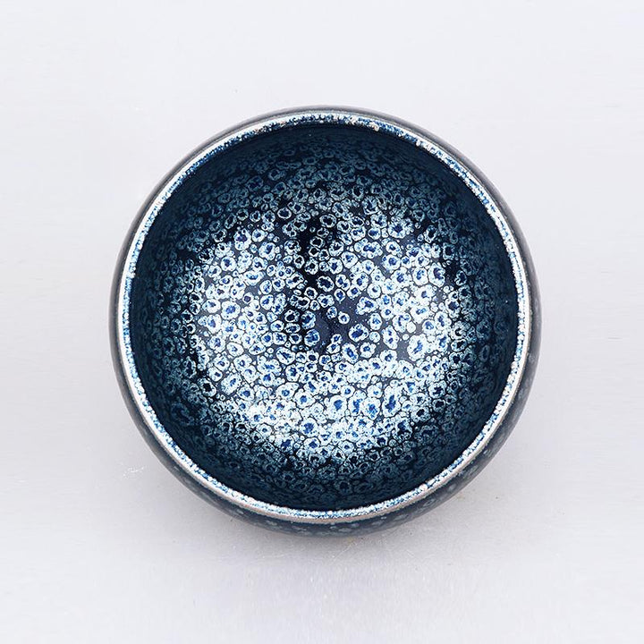 Black Glaze Jian Zhan Tenmoku Tea Cup