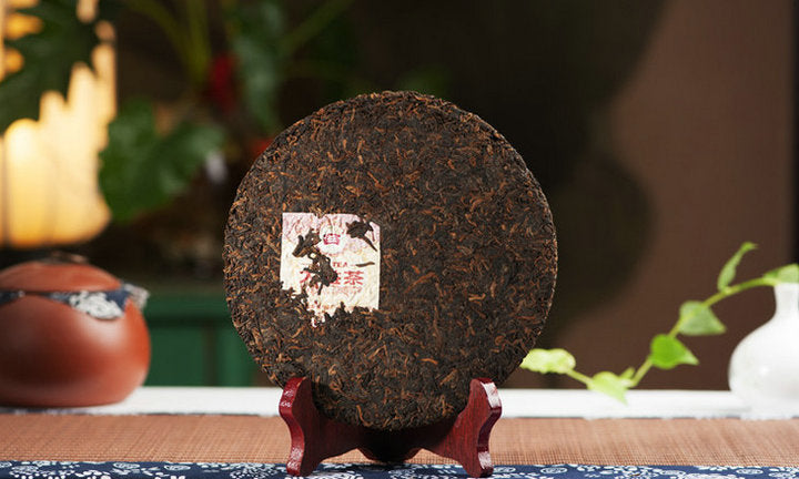 2011 DaYi "Wei Zui Yan" (the Strongest Flavor) Cake 357g Puerh Shou Cha Ripe Tea