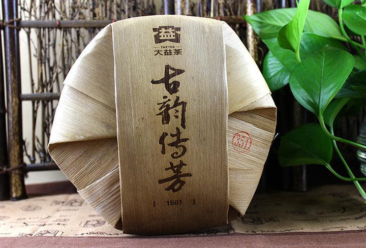 2015 DaYi "Gu Yun Chuan Fang"  (Ancient Rhythm)Cake 357g Puerh Sheng Cha Raw Tea