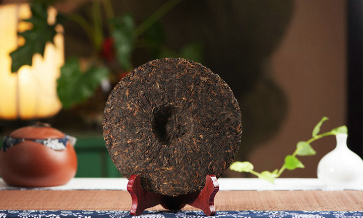 2011 DaYi "Wei Zui Yan" (the Strongest Flavor) Cake 357g Puerh Shou Cha Ripe Tea