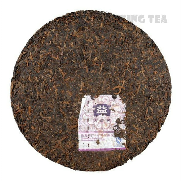 2010 DaYi "Yun Ding" (Cloud) Cake 357g Puerh Shou Cha Ripe Tea