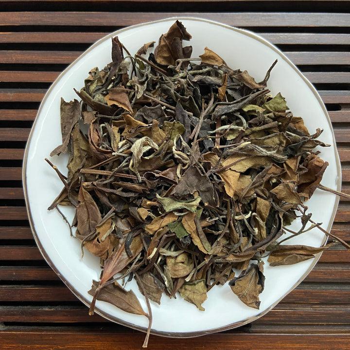 2017 Autumn White Tea "Shou Mei" (Shoumei) A+++ Grade, Loose Leaf Tea, Fuding BaiCha, Fujian Province.
