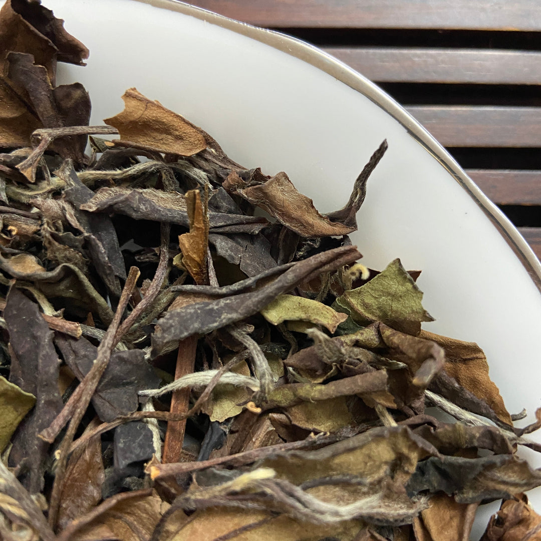 2017 Autumn White Tea "Shou Mei" (Shoumei) A+++ Grade, Loose Leaf Tea, Fuding BaiCha, Fujian Province.