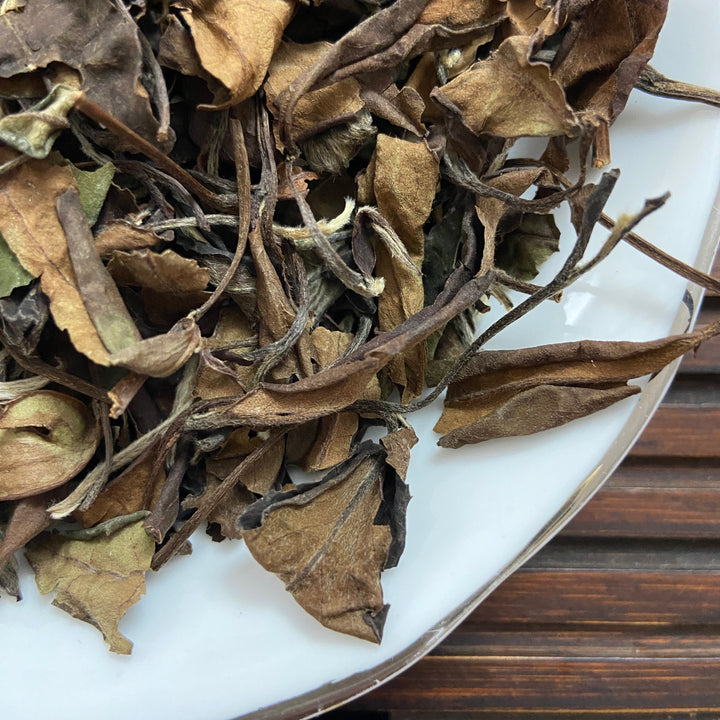 2017 Autumn White Tea "Shou Mei" (Shoumei) A+++ Grade, Loose Leaf Tea, Fuding BaiCha, Fujian Province.