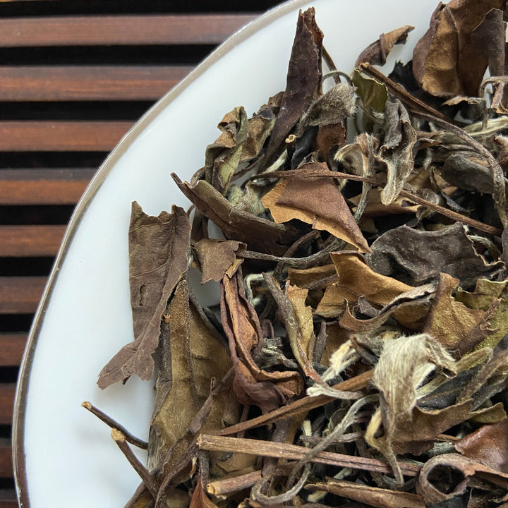 2017 Autumn White Tea "Shou Mei" (Shoumei) A+++ Grade, Loose Leaf Tea, Fuding BaiCha, Fujian Province.