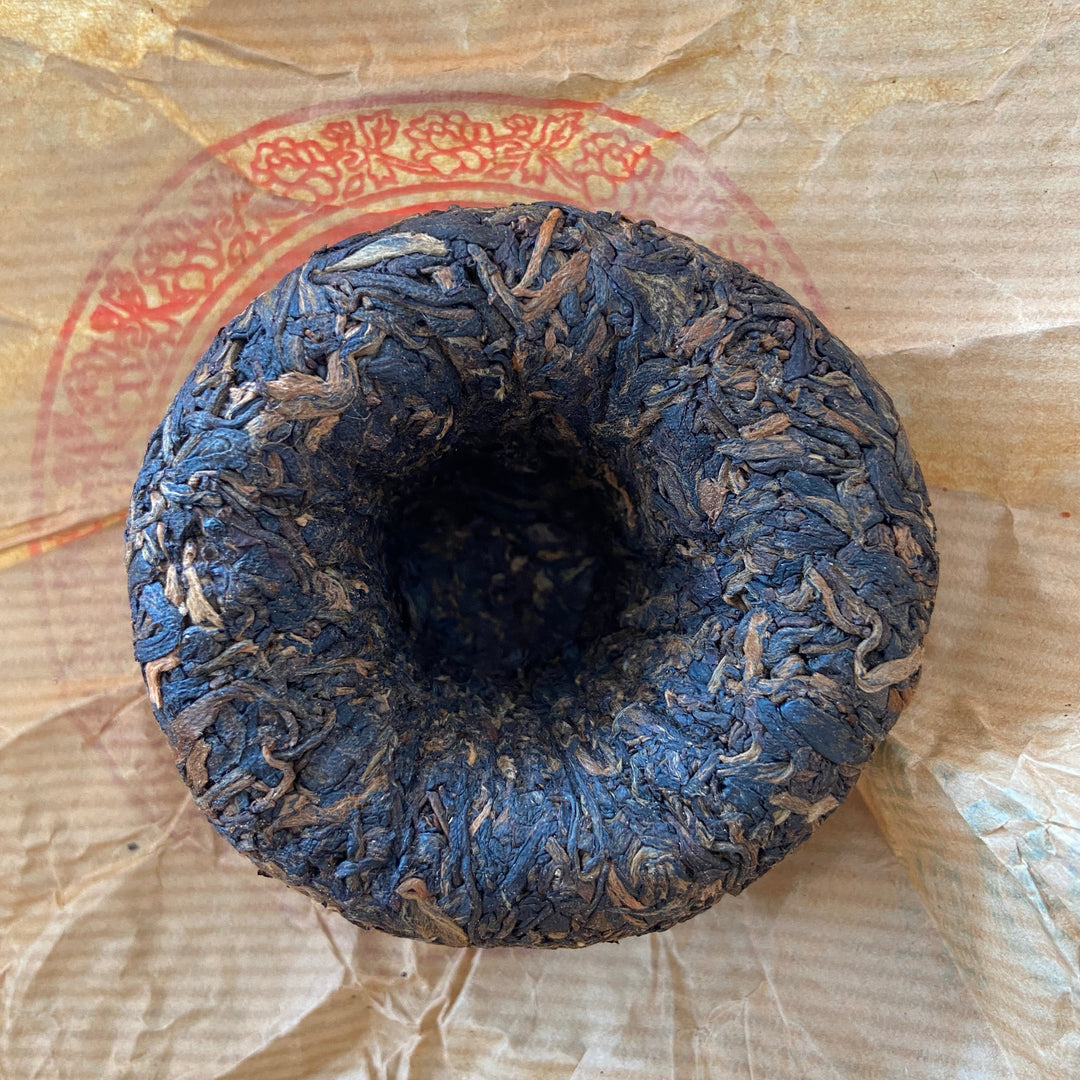 2003 XiaGuan "Te Ji" (Special Grade - Red Eye Version) Tuo 100g Puerh Sheng Cha Raw Tea
