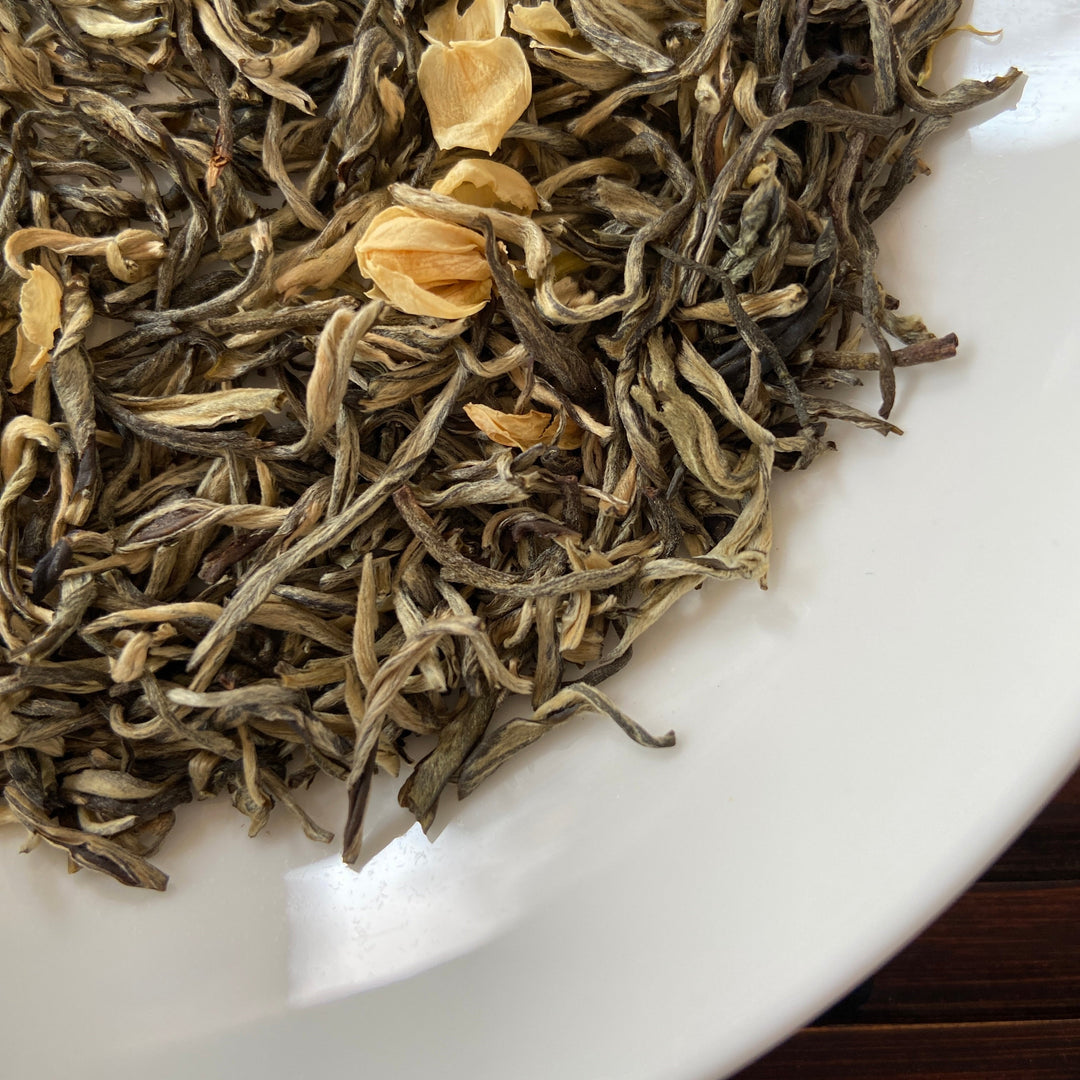2022  "Mo Li Hua Cha" (Jasmine Flower - Green Tea) A+++ Grade, GuangXi Province.