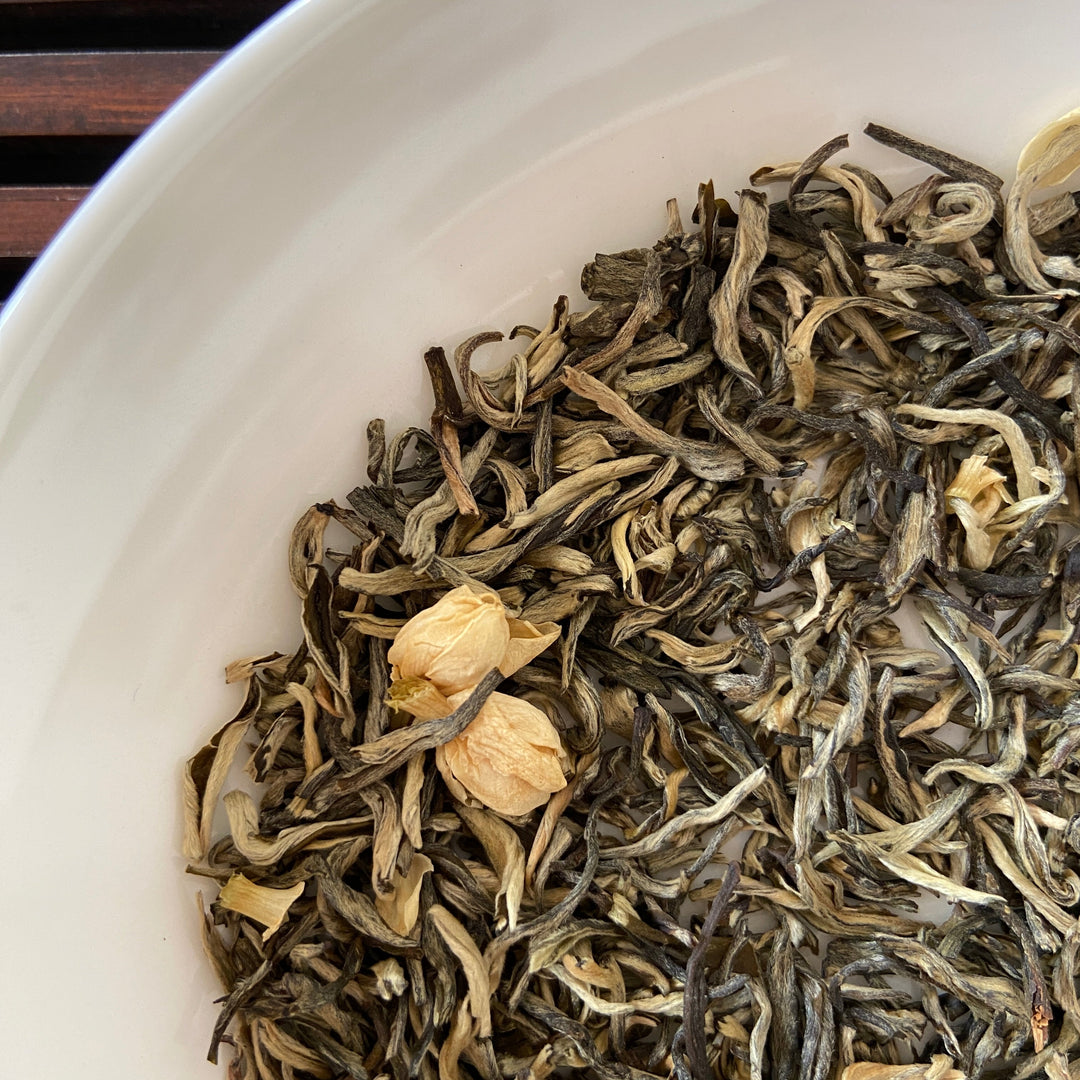 2022  "Mo Li Hua Cha" (Jasmine Flower - Green Tea) A+++ Grade, GuangXi Province.