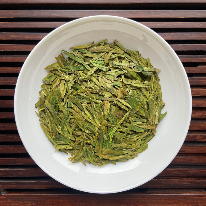 2023 Early Spring "Long Jing" (Dragon Well) A++++ Grade Green Tea, ZheJiang Province.