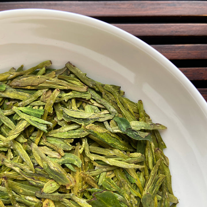 2023 Early Spring "Long Jing" (Dragon Well) A++++ Grade Green Tea, ZheJiang Province.
