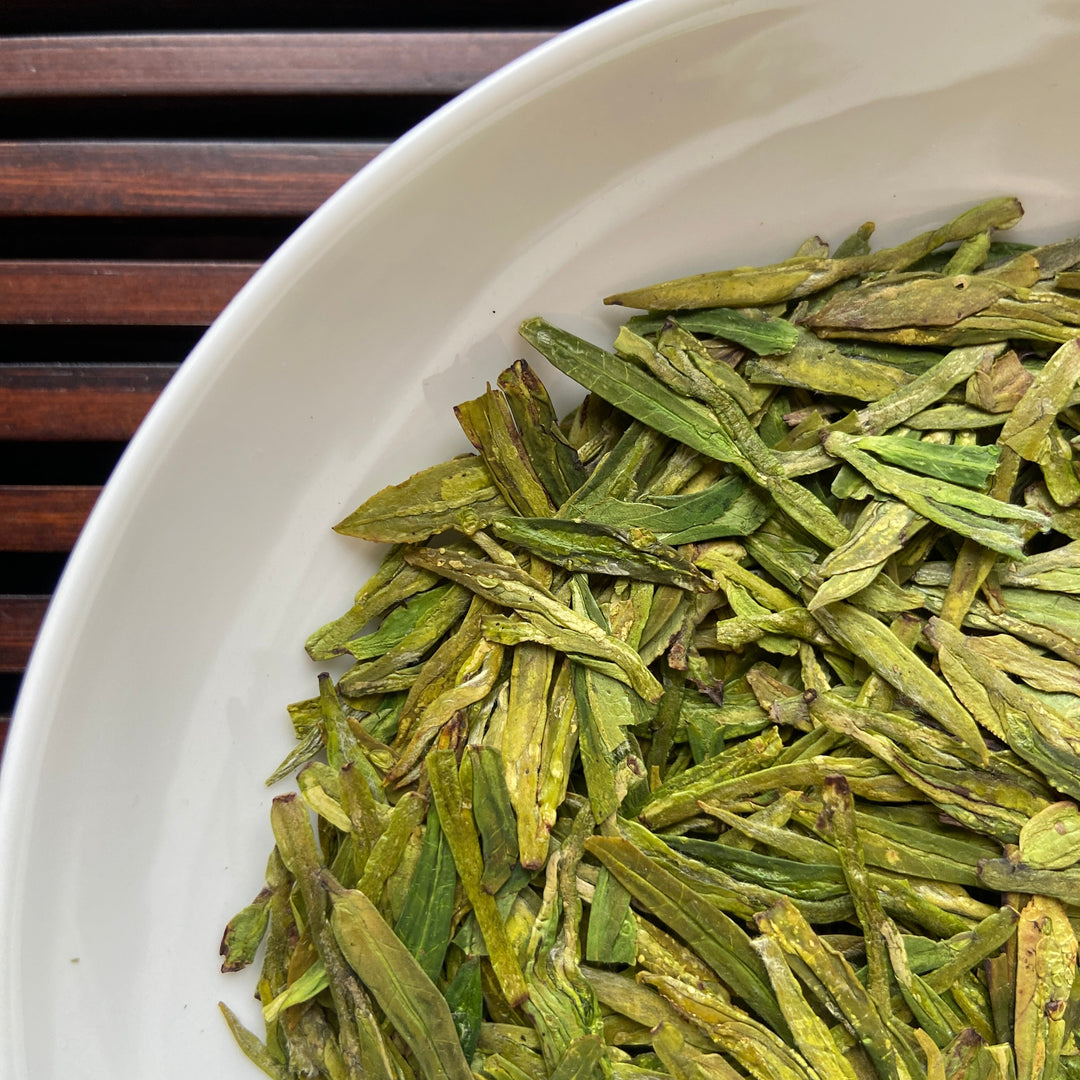 2023 Early Spring "Long Jing" (Dragon Well) A++++ Grade Green Tea, ZheJiang Province.