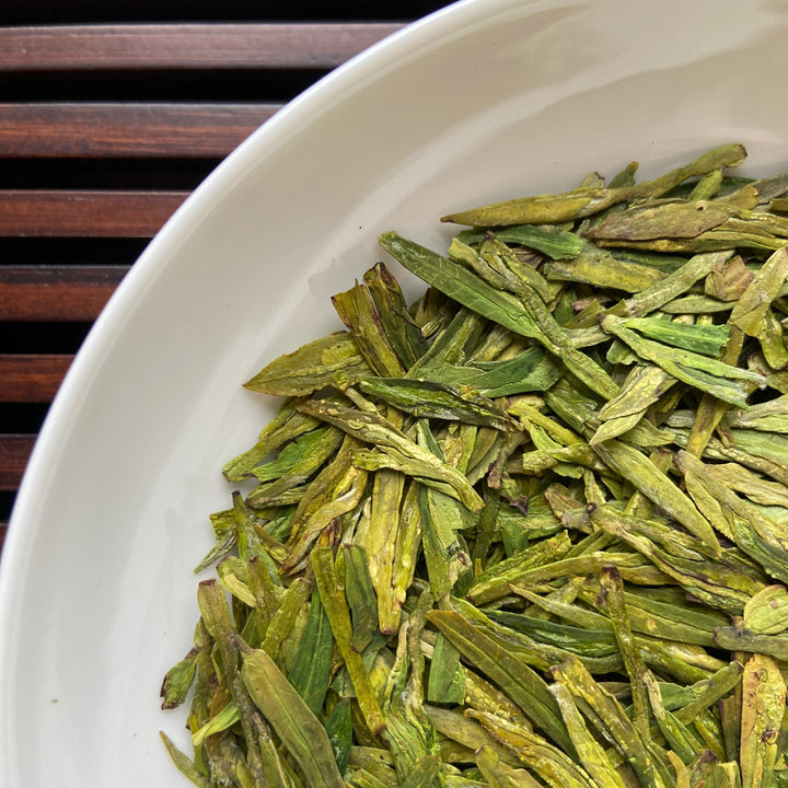 2023 Early Spring "Long Jing" (Dragon Well) A++++ Grade Green Tea, ZheJiang Province.