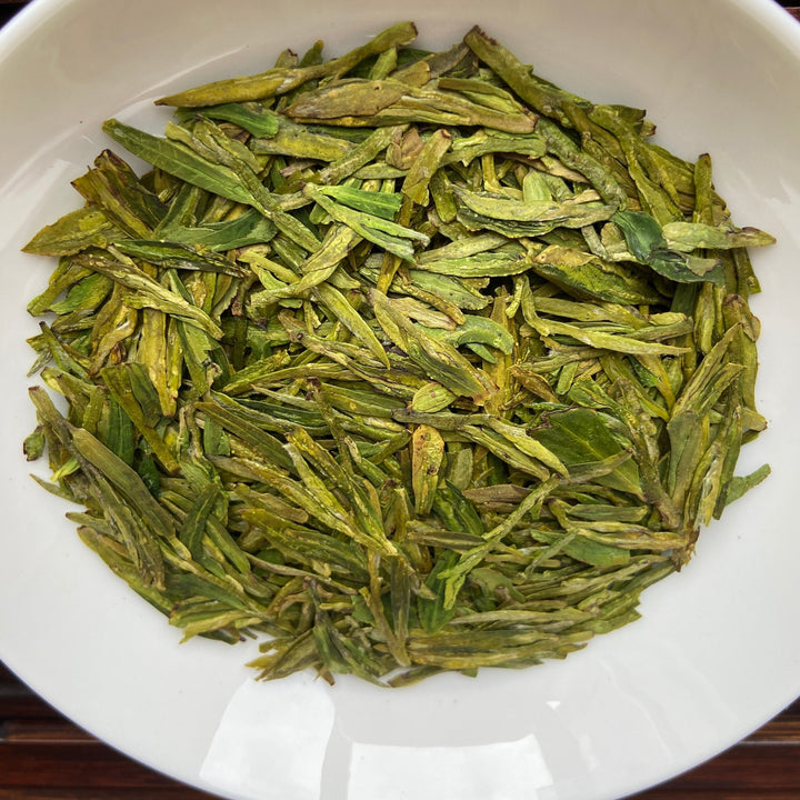 2023 Early Spring "Long Jing" (Dragon Well) A++++ Grade Green Tea, ZheJiang Province.