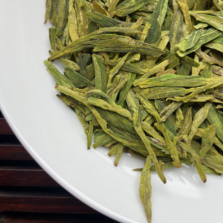 2023 Early Spring "Long Jing" (Dragon Well) A+++ Grade Green Tea, ZheJiang Province.