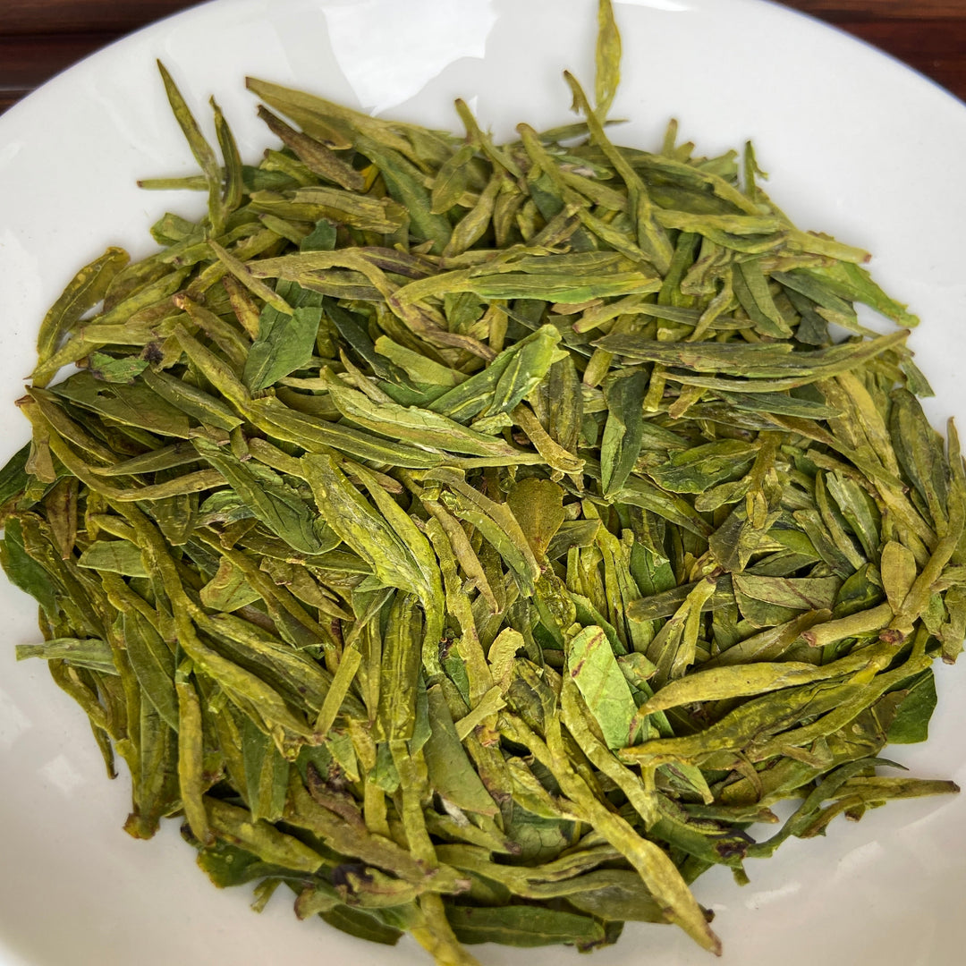 2023 Early Spring "Long Jing" (Dragon Well) A+++ Grade Green Tea, ZheJiang Province.