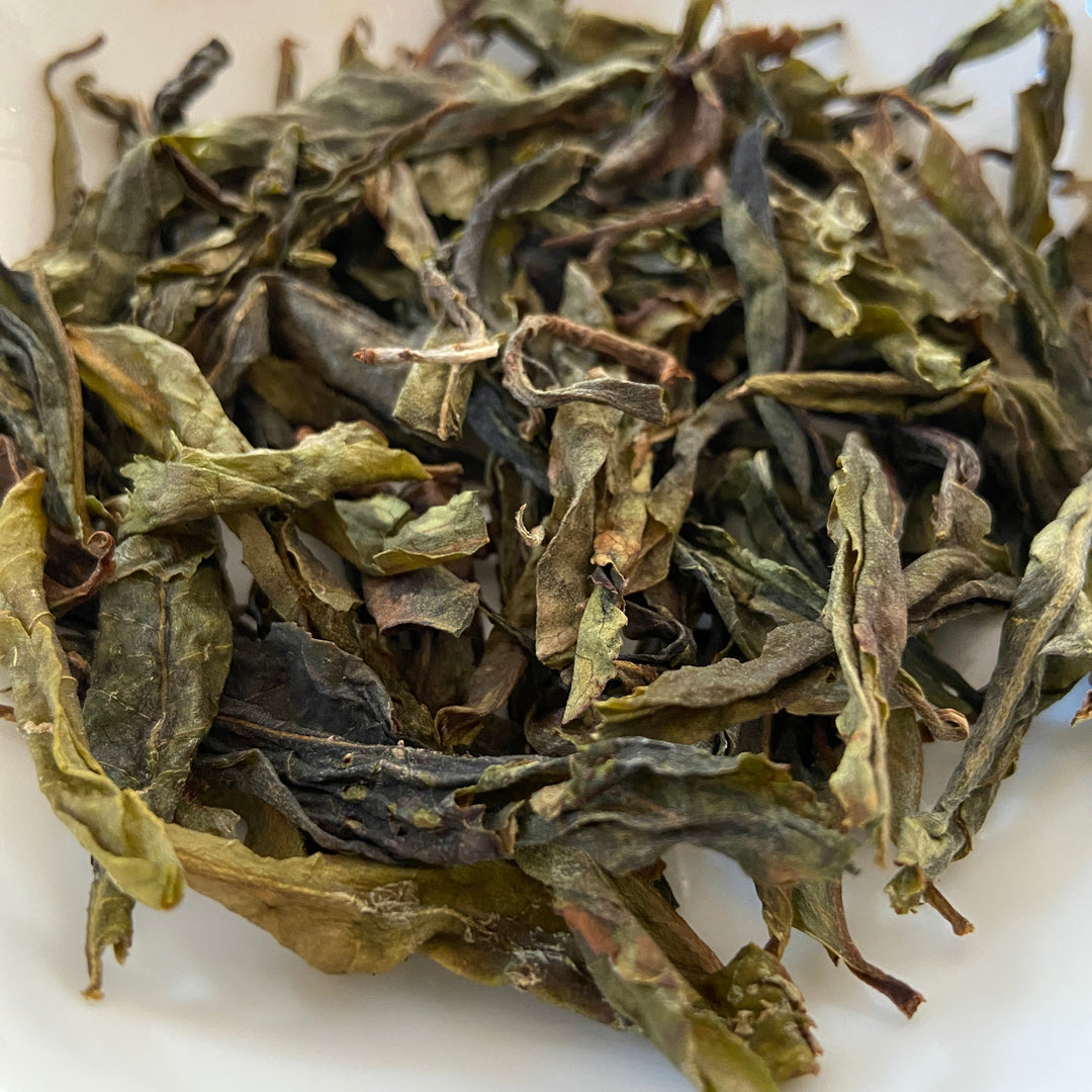 2023 TMK Spring "Yi Wu - Tong Qing He - Gu Shu Huang Pian" (Yiwu Tongqinghe - Old Tree Yellow Leaf) Loose Leaf Puerh Raw Tea Sheng Cha