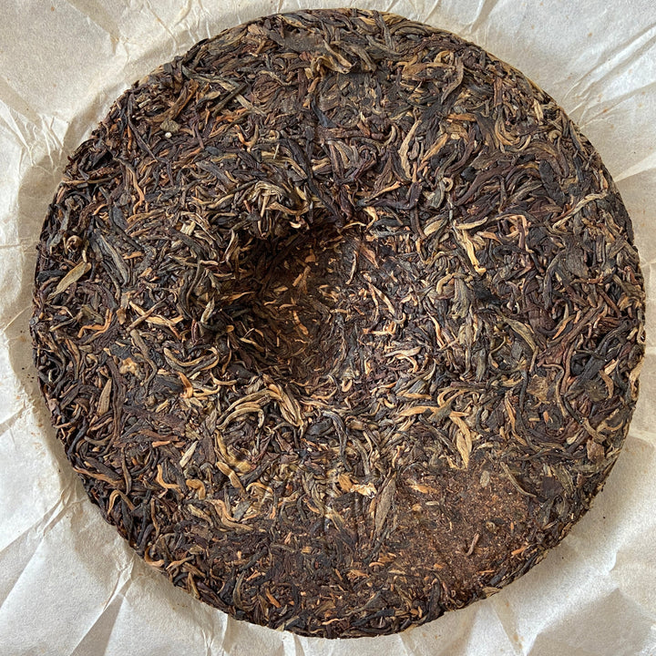2006 PengCheng "Bai Cai - Sheng Tai Qiao Mu" (Cabbage - Organic Arbor Tree) Cake 357g Puerh Raw Tea Sheng Cha