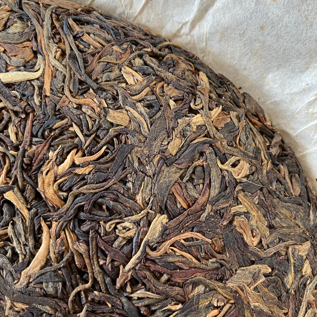 2006 PengCheng "Bai Cai - Sheng Tai Qiao Mu" (Cabbage - Organic Arbor Tree) Cake 357g Puerh Raw Tea Sheng Cha