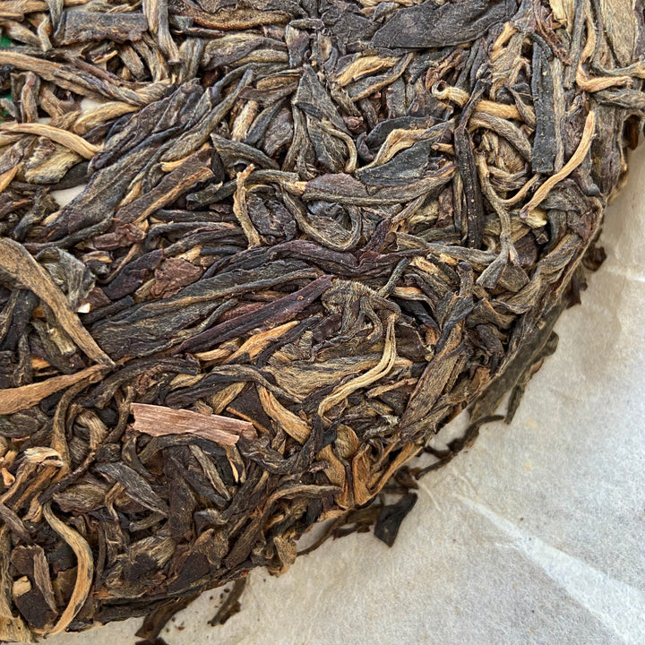 2006 PengCheng "Bai Cai - Sheng Tai Qiao Mu" (Cabbage - Organic Arbor Tree) Cake 357g Puerh Raw Tea Sheng Cha