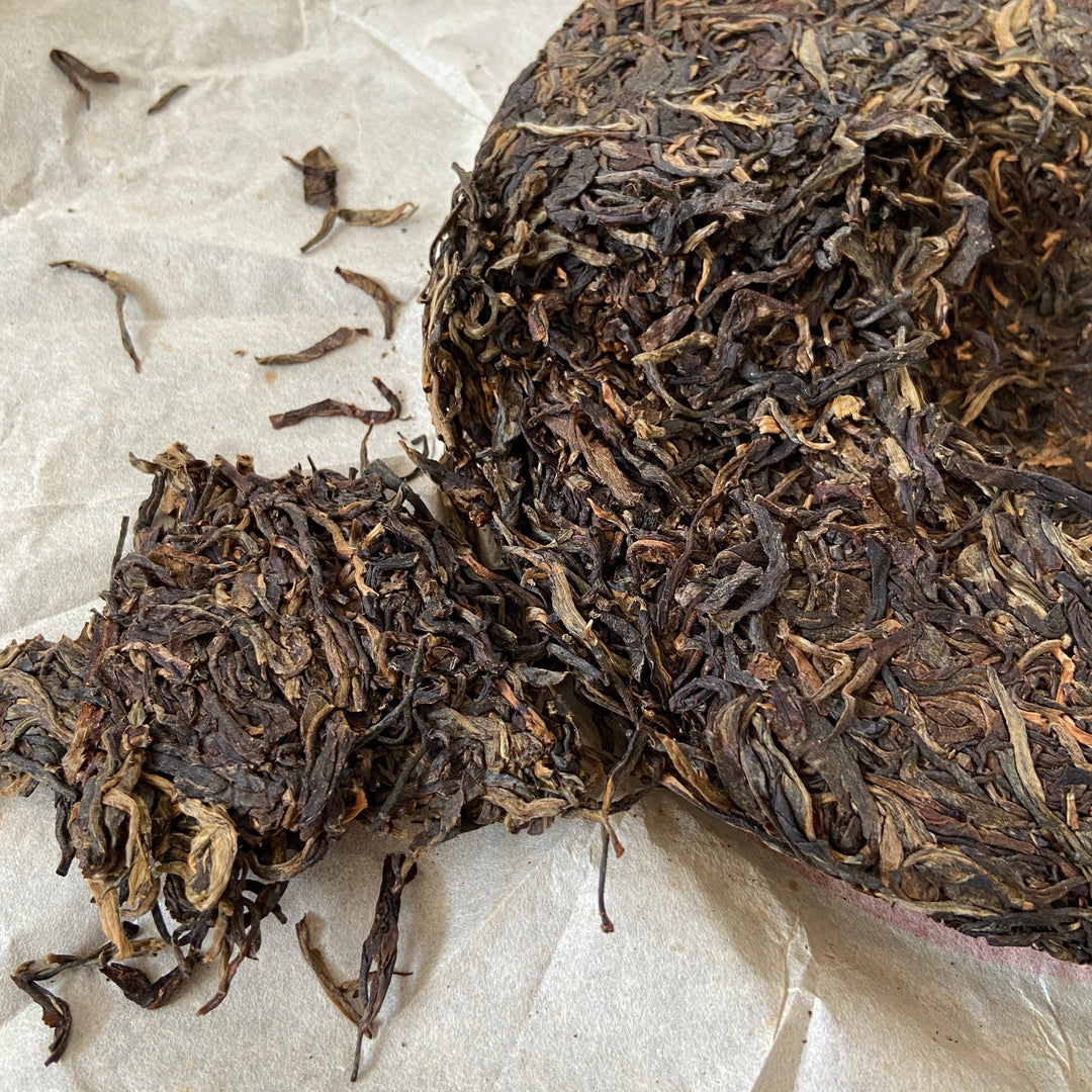 2006 PengCheng "Bai Cai - Sheng Tai Qiao Mu" (Cabbage - Organic Arbor Tree) Cake 357g Puerh Raw Tea Sheng Cha