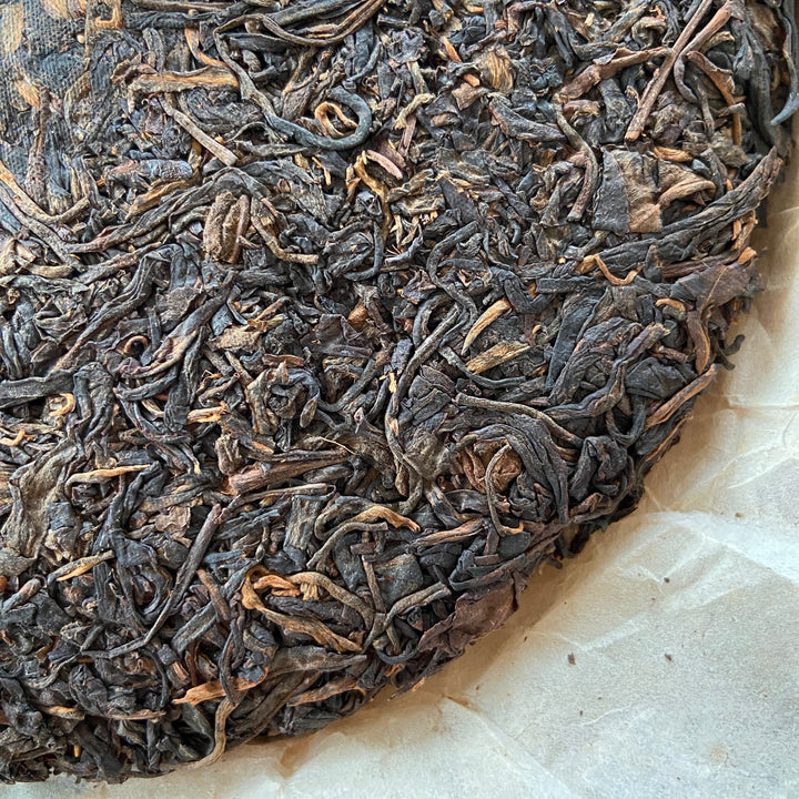 2007 DieCaiJing "Long Tuan Sheng Xue" (Snow Like) 357g Puerh Raw Tea Sheng Cha