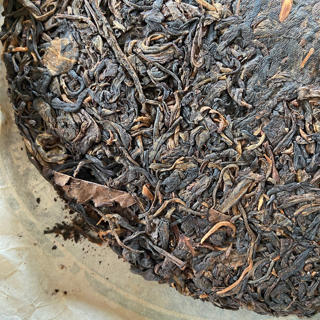 2007 DieCaiJing "Long Tuan Sheng Xue" (Snow Like) 357g Puerh Raw Tea Sheng Cha