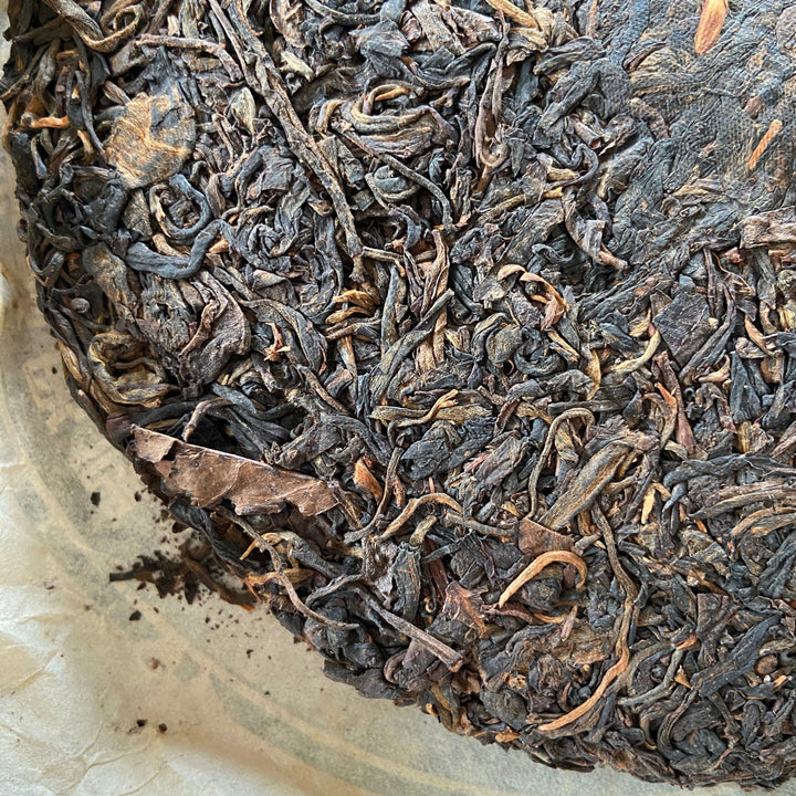 2007 DieCaiJing "Long Tuan Sheng Xue" (Snow Like) 357g Puerh Raw Tea Sheng Cha