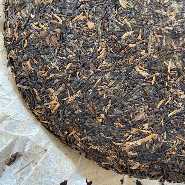 2004 NanQiao "Che Fo Nan-753" Cake 357g Puerh Raw Tea Sheng Cha, Meng Hai