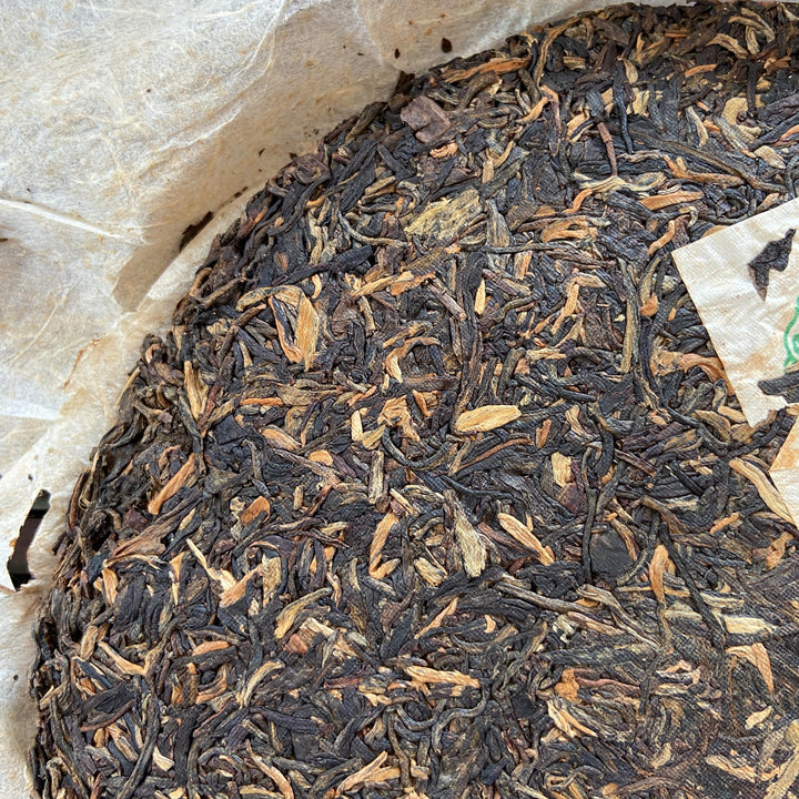 2004 NanQiao "Che Fo Nan-753" Cake 357g Puerh Raw Tea Sheng Cha, Meng Hai