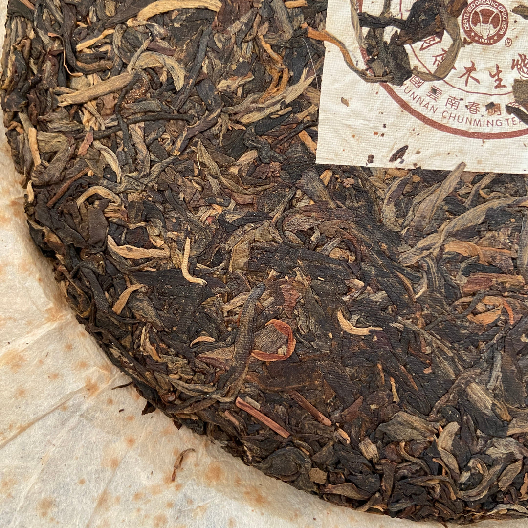 2004 ChunMing "Bu Lang - Qiao Mu Sheng Tai" (Bulang - Arbor Organic) Cake 357g Puerh Raw Tea Sheng Cha