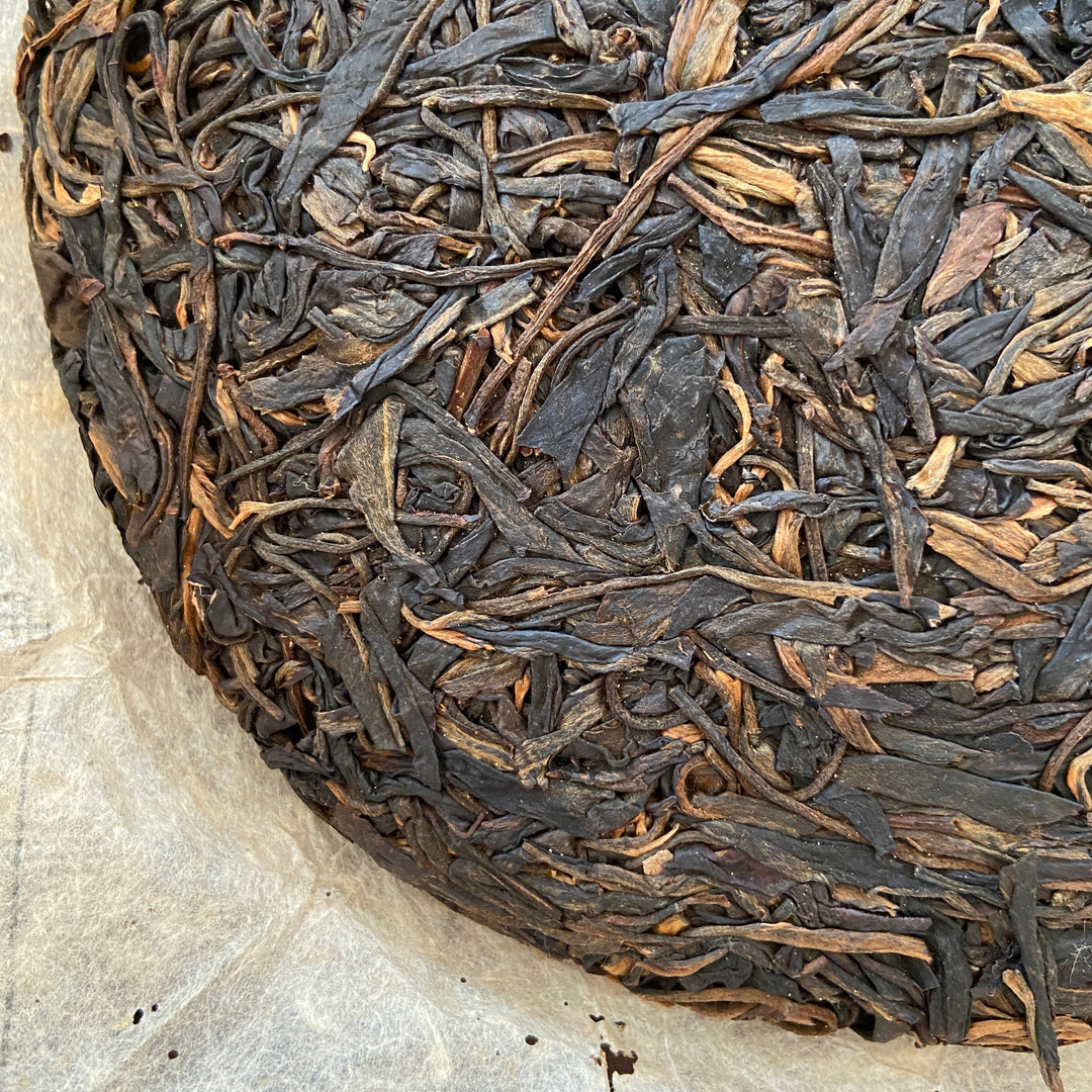 2012 TianPu "Yi Wu - Qiao Mu" (Yiwu - Arbor Tree) Cake 357g Puerh Raw Tea Sheng Cha