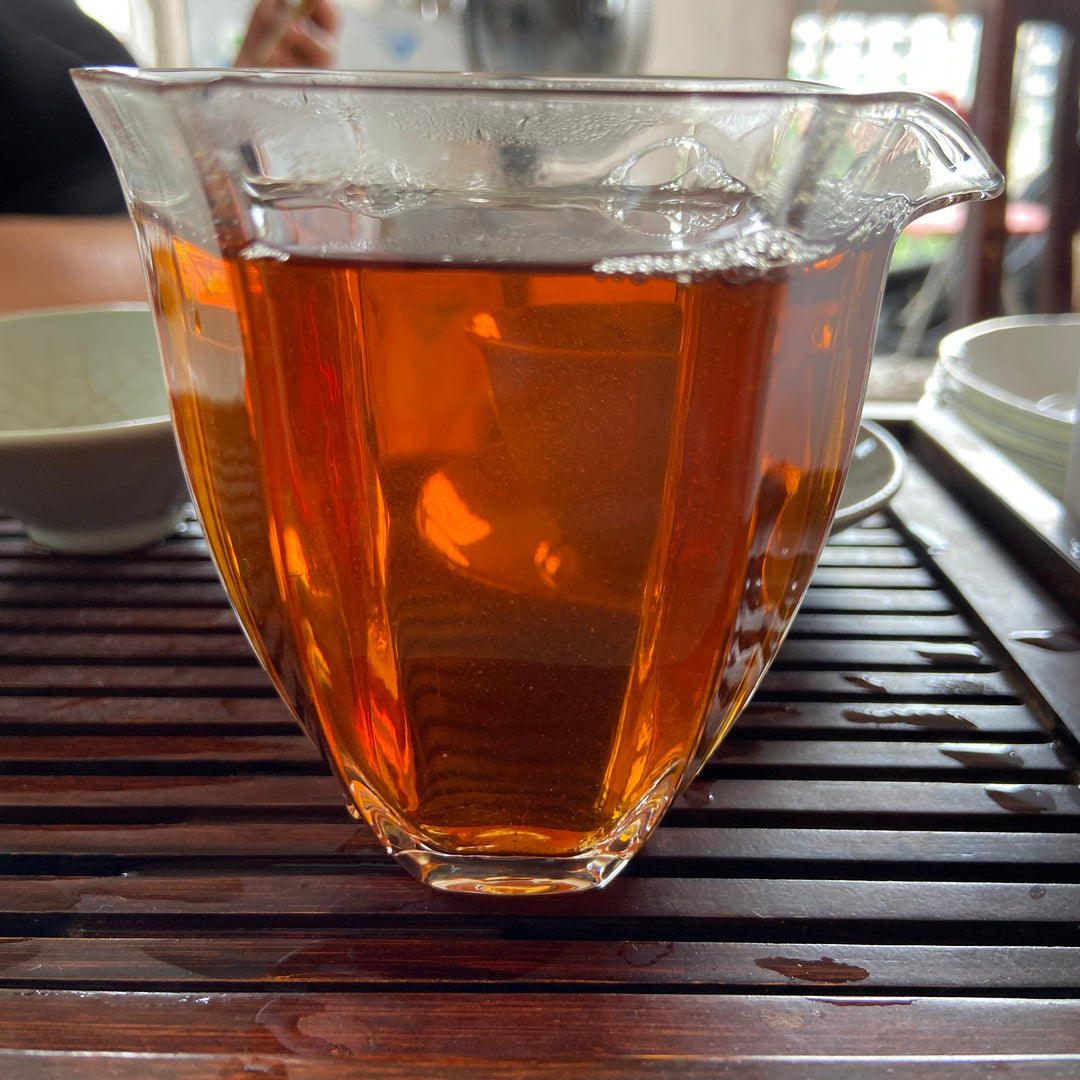 2012 TianPu "Yi Wu - Qiao Mu" (Yiwu - Arbor Tree) Cake 357g Puerh Raw Tea Sheng Cha