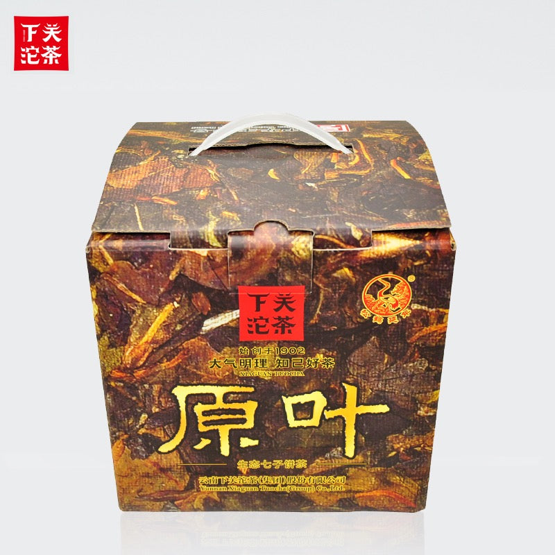 2014 XiaGuan "Yuan Ye" (Original Leaf) Cake 357g Puerh Sheng Cha Raw Tea