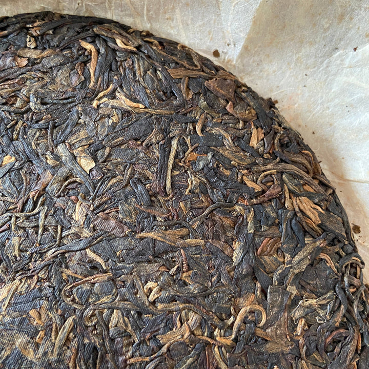 2006 NanQiao "Jia Ji Yin Hao" (1st Grade Silver Hair) Cake 357g Puerh Raw Tea Sheng Cha, Meng Hai.