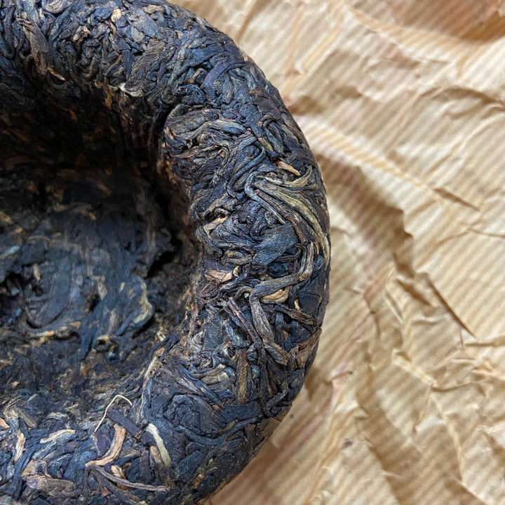 2006 LiMing "Qiao Mu Sheng Tai Yin Hao" (Arbor Organic Silver Hair Tuo) 250g Puerh Raw Tea Sheng Cha, Meng Hai