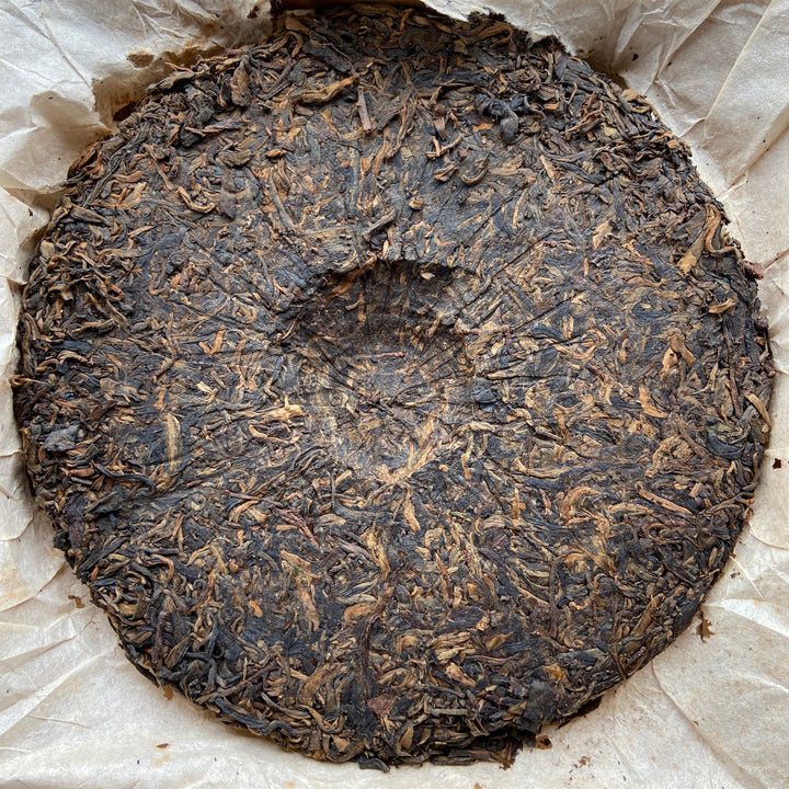 1999 CNNP Puerh - LaoTongZhi "Hong Yin - Cai Fei - Dan Fei" (Red Mark - Cut Mark - Single Fei) Cake 380g Puerh Raw Tea Sheng Cha