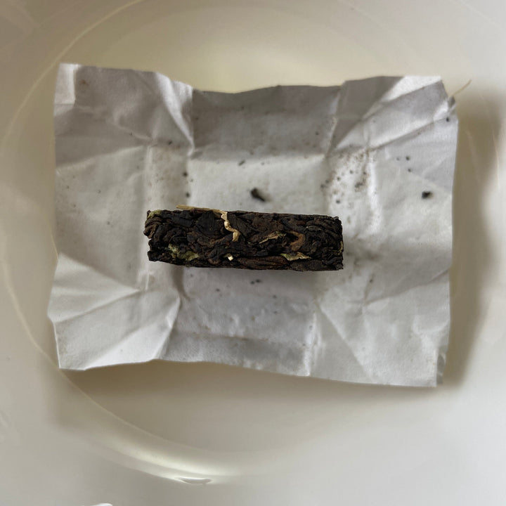 2023 TMK "Nuo Xiang" (Glutinous Rice Flavor) Brick 6g/pcs Puerh Ripe Tea Shou Cha