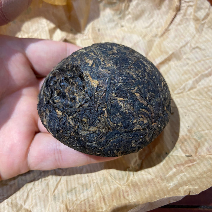 2003 XiaGuan "Jia Ji" (1st Grade - Bag Stack) Tuo 100g Puerh Raw Tea Sheng Cha