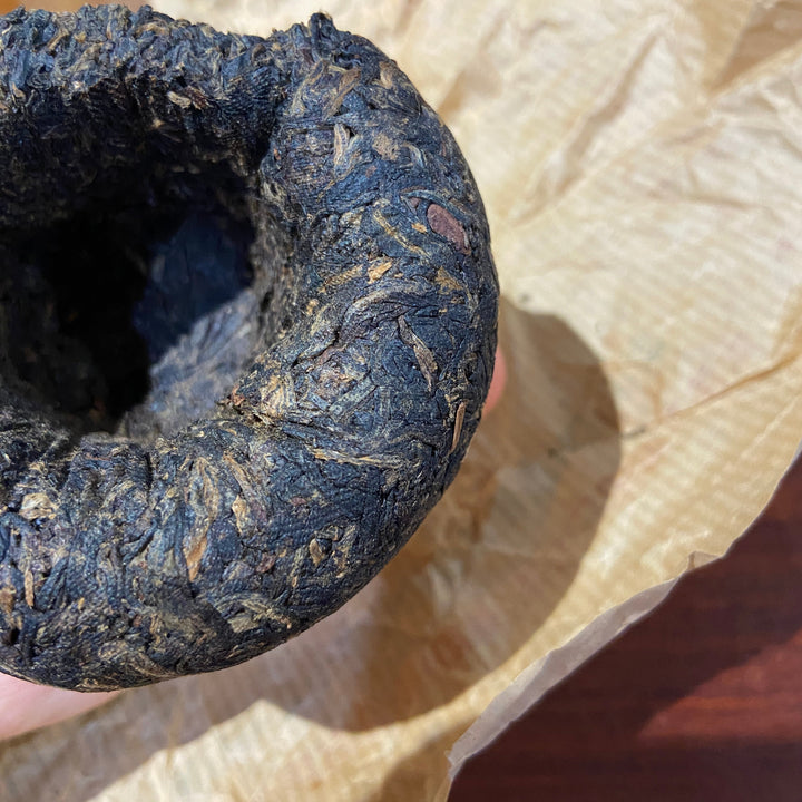 2003 XiaGuan "Jia Ji" (1st Grade - Bag Stack) Tuo 100g Puerh Raw Tea Sheng Cha