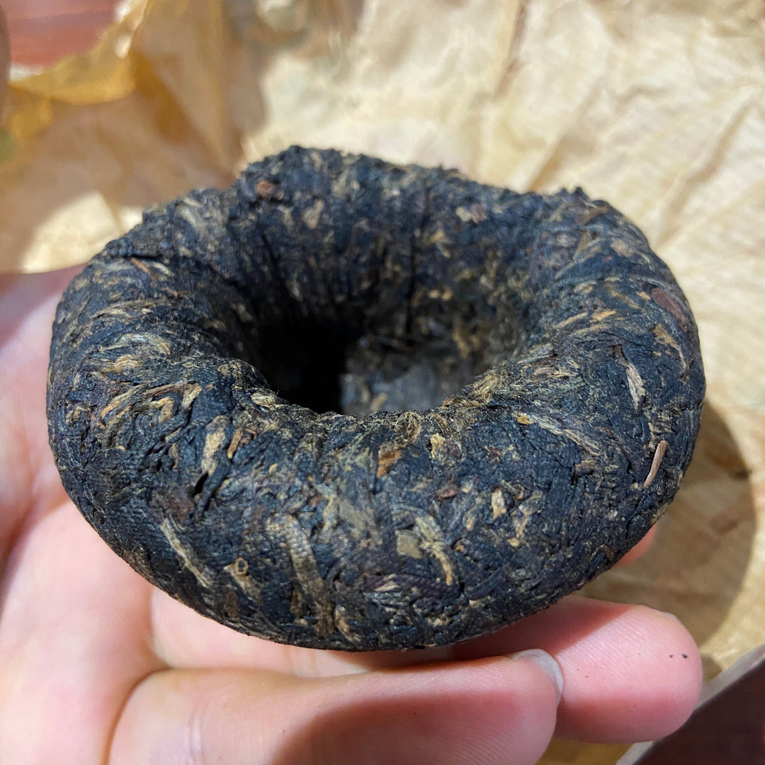 2003 XiaGuan "Jia Ji" (1st Grade - Bag Stack) Tuo 100g Puerh Raw Tea Sheng Cha