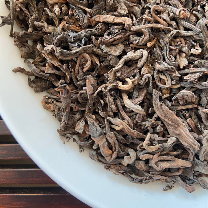 2001 TMK "San Ji - Meng Hai" (3rd Grade - Menghai) Loose Leaf Puerh Ripe Tea Shou Cha