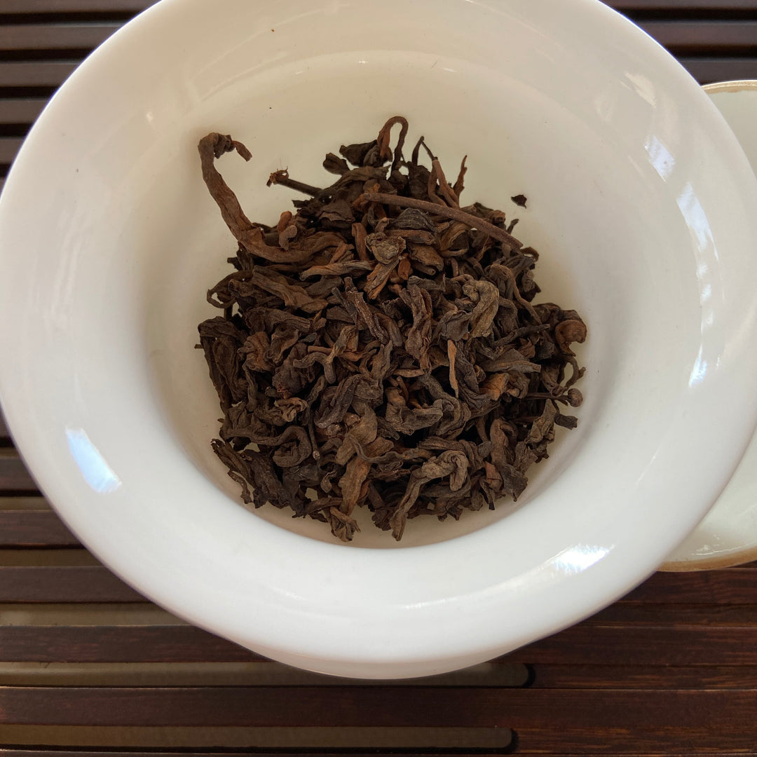 2001 TMK "San Ji - Meng Hai" (3rd Grade - Menghai) Loose Leaf Puerh Ripe Tea Shou Cha