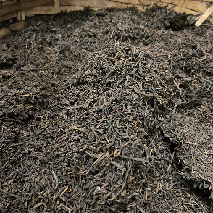 1998 WuZhou "Gui Qing Zhong - Liu Bao" (Guiqing Variety - Liubao) S Grade Loose Leaf Dark Tea, Guangxi, Liu Pao