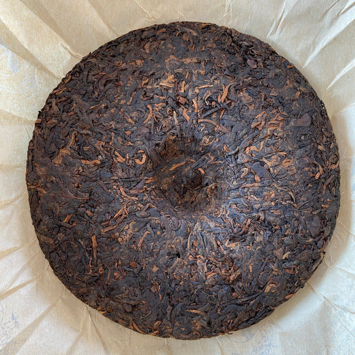 2019 TuLinFengHuang "8504 " (Wuliang Mountain - 35th Factory Commemoration) Cake 400g Puerh Ripe Tea Shou Cha